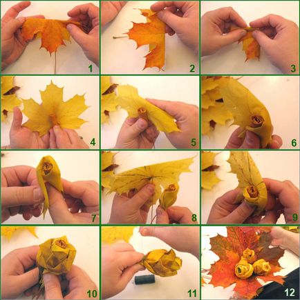 Як зробити осінній букет своїми руками