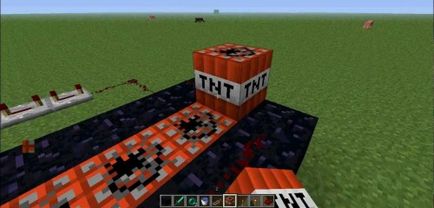 Як зробити в minecraft катапульту з великим радіусом вибуху