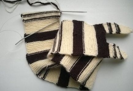 Cum de a lega o eșarfă pentru copii cu ace de tricotat, o clasă de master