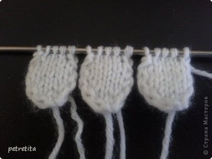 Hogyan nyakkendő saját kezét hóvirág (szirmai egy darabból) Hogyan nyakkendő saját kezét hóvirág