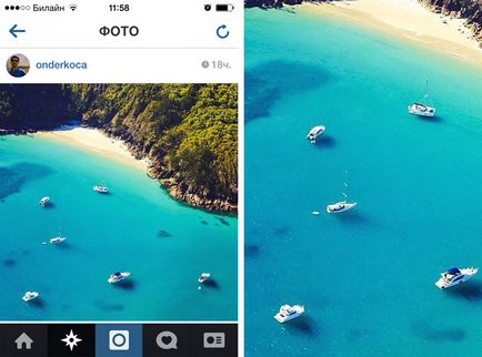 Cum de a mări o fotografie în instagram