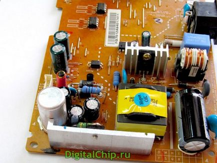 Як я лагодив згорілий монітор, digital chip - цифрові пристрої