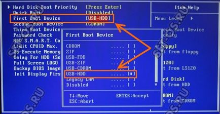 Cum se descarcă de pe o unitate flash USB un calculator și un laptop, cum se instalează