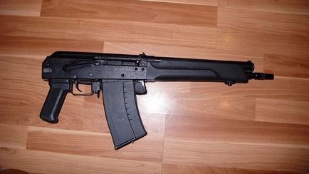 Carabiner saiga 410 în stilul lui Kalashnikov - forța armatei!