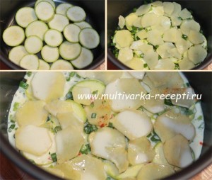 Картопля зі шкварками в мультиварці, рецепт з фото