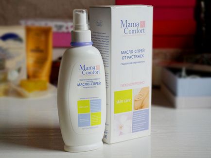 Cosmetica pentru femei gravide, ulei din vergeturi, gel de duș, mama confort, hipoalergenic, nastin