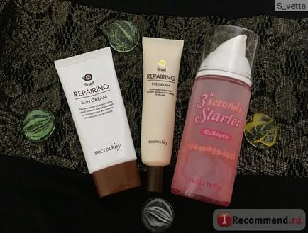 Крем для повік secret key snail egf repairing eye cream - «чуда з вашими зморшками і темними колами