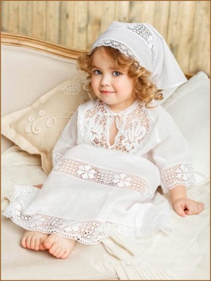 Хрестильне плаття для дівчинки (56 фото) до року, для новонароджених, 3 роки, в'язане, довге, з