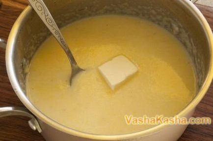 Polenta tejjel recept főz hegyekkel