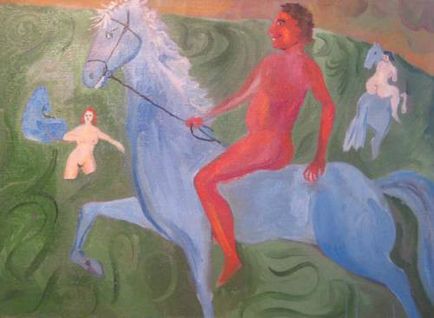 Купання червоного коня, netlore Петров-Водкін, мистецтво, картини, художники, шедеври живопису