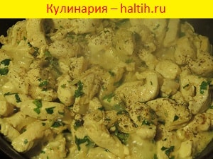 Куряче філе з лимоном і часником рецепт з фото