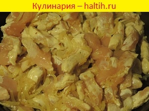 Куряче філе з лимоном і часником рецепт з фото