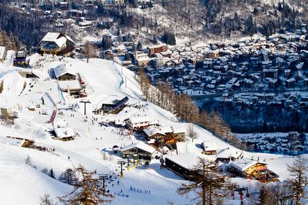 Courmayeur - Látnivalók, Courmayeur lejtők, hogy néz ki a Courmayeur