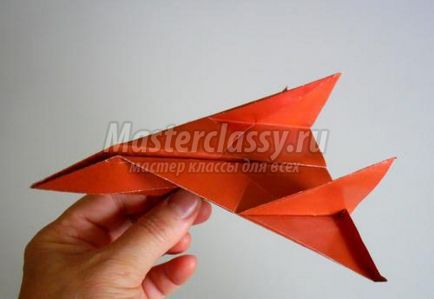 Літаючий літак з паперу покрокова інструкція, фото