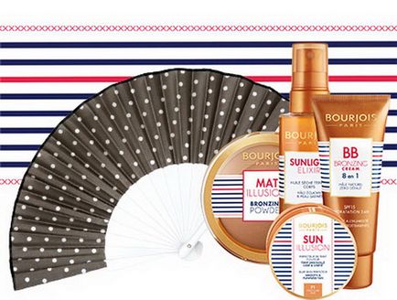 Colecția de vară Bronzing de Machiaj Bourjois parisian de vară arata 2015