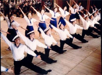Cele mai bune dansuri sunt dansul istoric al coridorului marinar