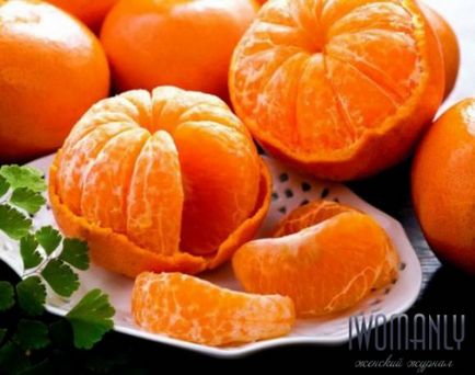 Mandarine pentru pierderea în greutate