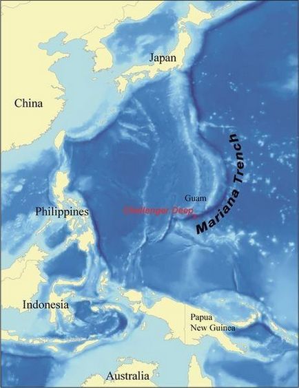 Mariana Trench sau Mariana Trench