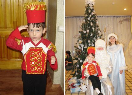 Master Class karácsonyi jelmezek katona 100 rubelt
