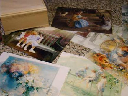 Master class pentru decoupage cu o fotografie