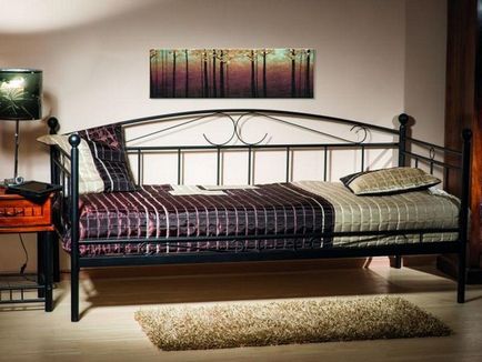 Металеві ліжка фото в інтер'єрах спальні і дитячої, будинок мрії