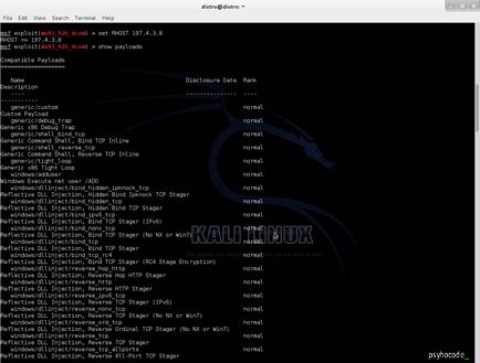 Metasploit hacking calculatorul altcuiva