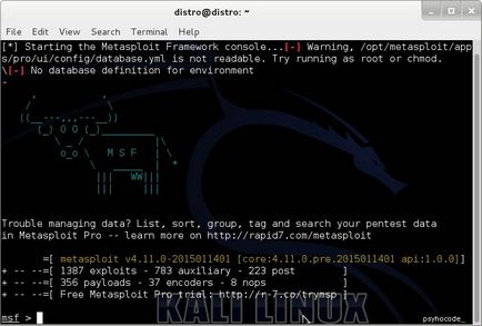 Metasploit hacking calculatorul altcuiva