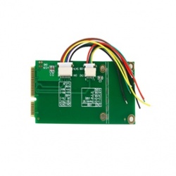 Mini pci-e pci express to sata ssd usb diy adapter (green)