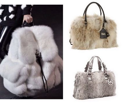 Fashion trend - táskák és hátizsákok prémes! Sok fotó! (Fur) Fashion trend - táskák és hátizsákok prémes! Sok fotó!