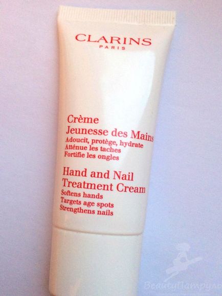 Мій відгук про крем для рук clarins hand and nail treatment cream