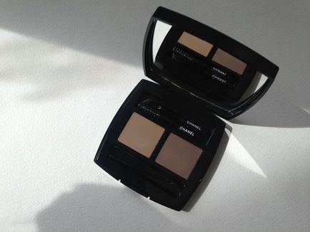 Set pentru sprâncene chanel la palette sourcils de chanel 40 recenzie naturală, bella_shmella