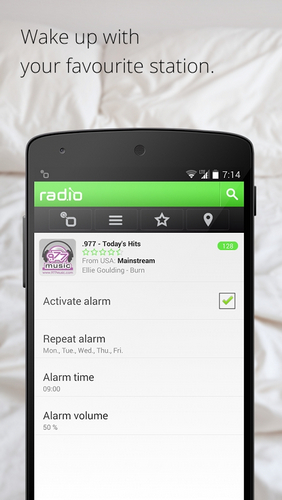 Tune in android-hullám kérelem rádióhallgatás