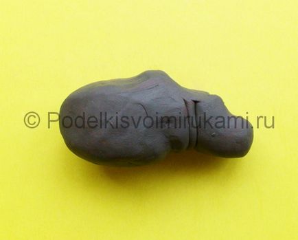 Orrszarvú a plasztikákat 1 (kézműves Photo Final) Rhino gyurmából 1