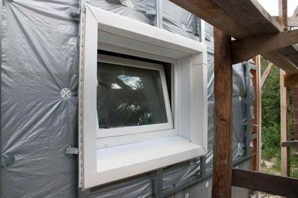 Fereastra de ferestre arcuite cu siding cu fotografii de mâna lor și instrucțiuni de finisare - ușor