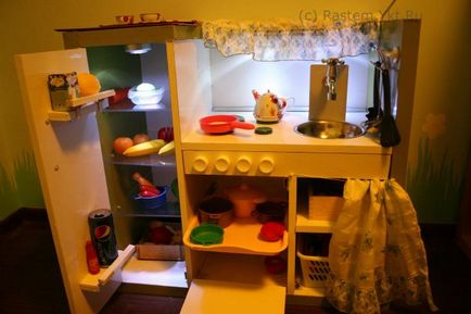 Ochmeelnye se ocupă sau vă faceți o bucătărie pentru copii