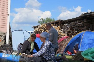 Într-o zi a marii procesiuni