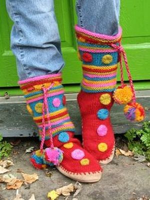 Осінь - пора в'язати теплі носочки - ярмарок майстрів - ручна робота, handmade
