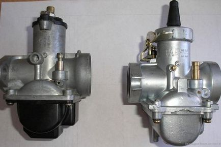 Caracteristici și design de motocicletă carburator k-2401 - Minsk - motocicleta mea