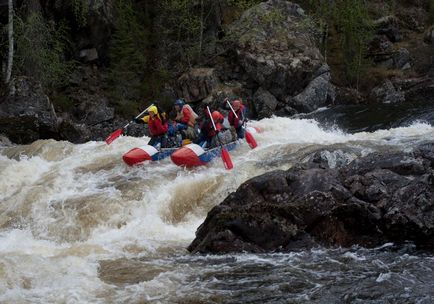 Ellentétben katamarán raft (kontraszt) Ellentétben a tutaj a katamarán