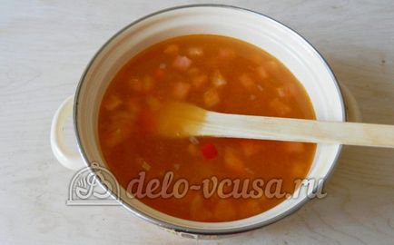 Овочевий суп з рисом покроковий рецепт (12 фото)