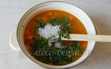 Supă de legume cu orez rețetă pas cu pas (12 fotografii)
