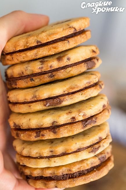 Cookie-urile cu rețetă de ciocolată cu fotografie