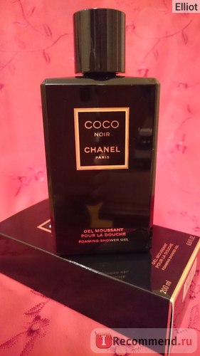 Gel de duș cu spumă chanel coco noir - 