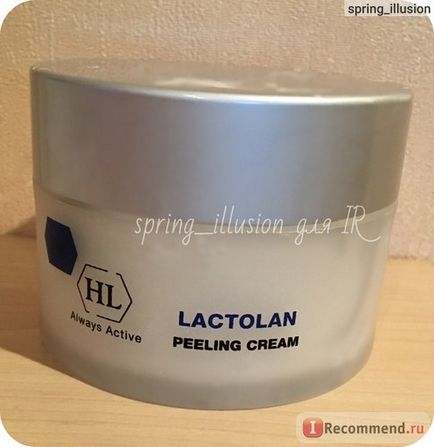 Peeling pentru facial cosmetice de pământ sfânt lapolan cremă de peeling - 