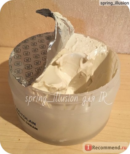 Пілінг для обличчя holy land cosmetics lactolan peeling cream - «пілінг, який працює тільки після