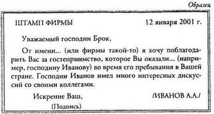 Лист-запит містить практично всі ті дані, що і лист-оферта