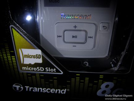 Player transcend mp870 un cal mic cu posibilitatea de upgrade