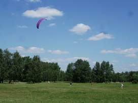 Plajele sunt pline - plajă și înot în Moscova