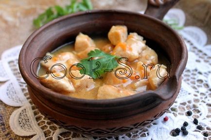 Підлива куряча - покроковий рецепт з фото, страви з курки