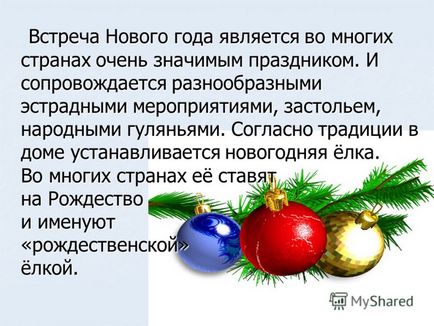 Презентація на тему традиції зустрічі нового року в різних країнах
